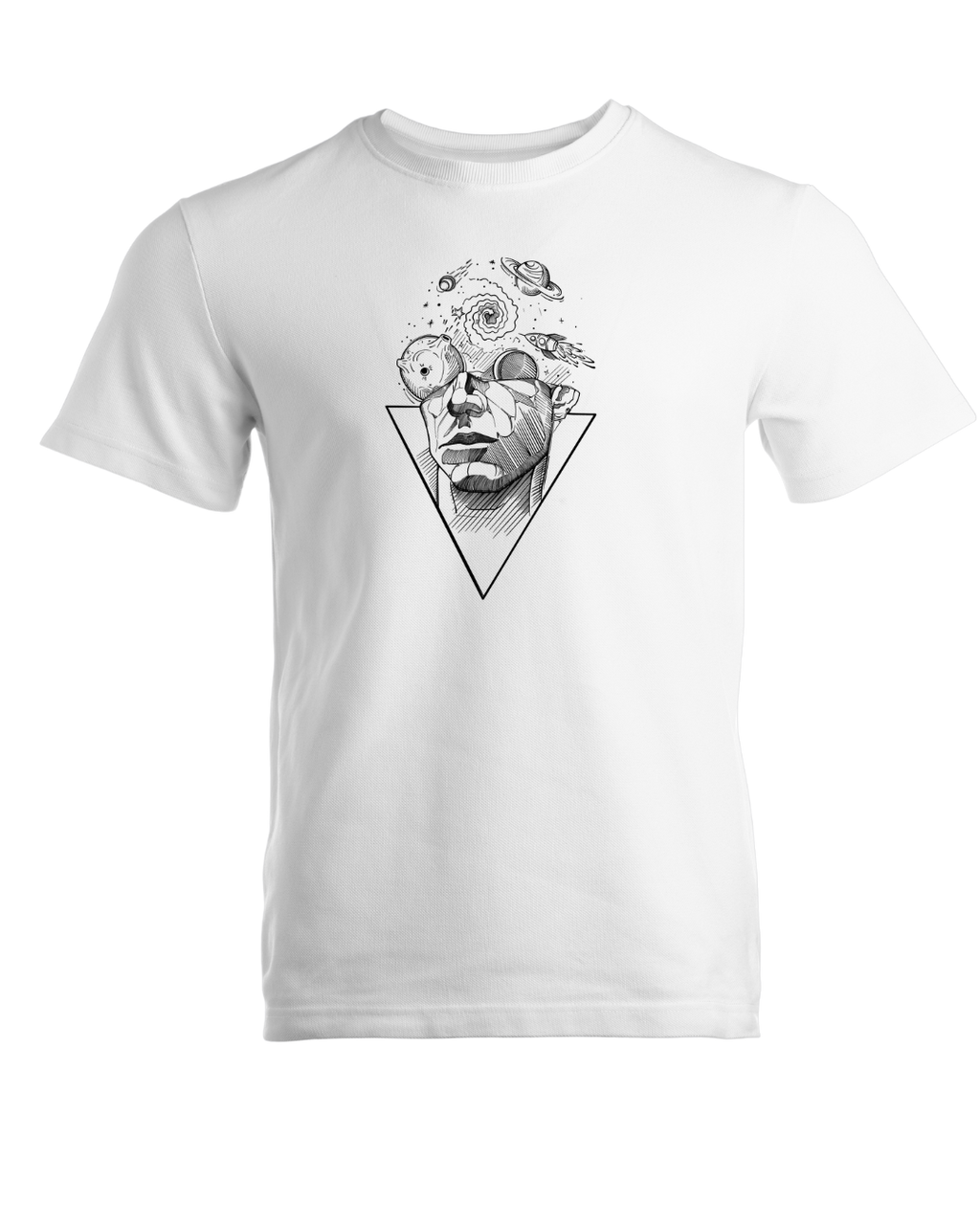 Playera Personalizada | Mini Estampado al Frente + Diseño Grande en la Espalda