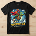 Playera con Diseño de Superhéroe | Un diseño miniatura y un diseño grande