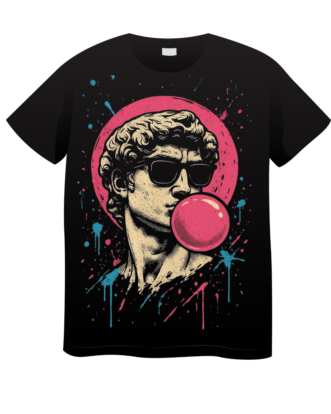 Playera Personalizada | Mini Estampado al Frente + Diseño Grande en la Espalda