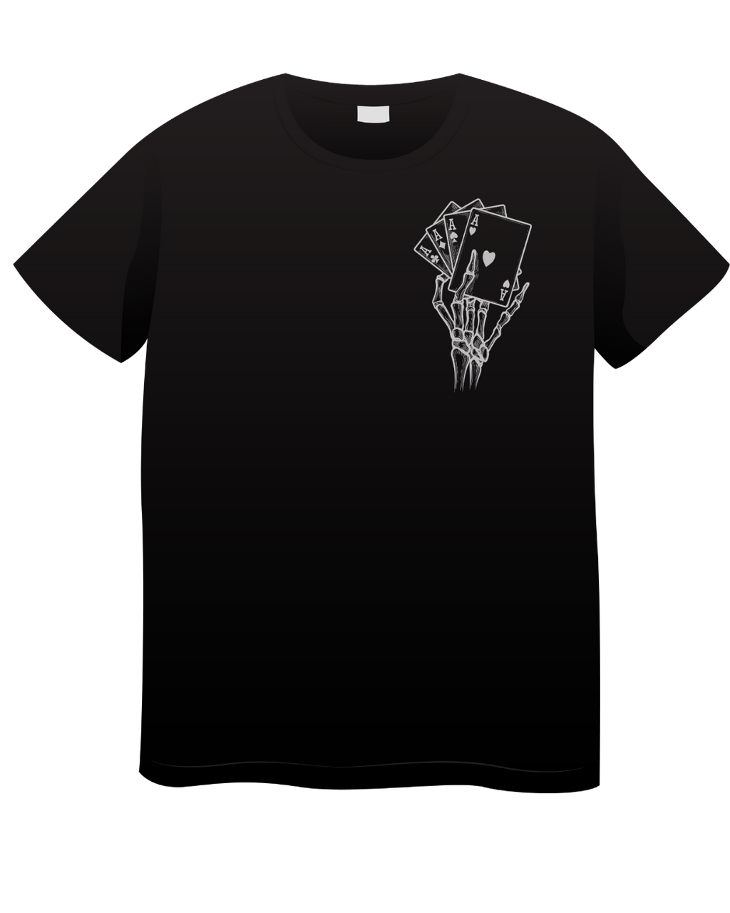 Playera Personalizada | Mini Estampado al Frente + Diseño Grande en la Espalda