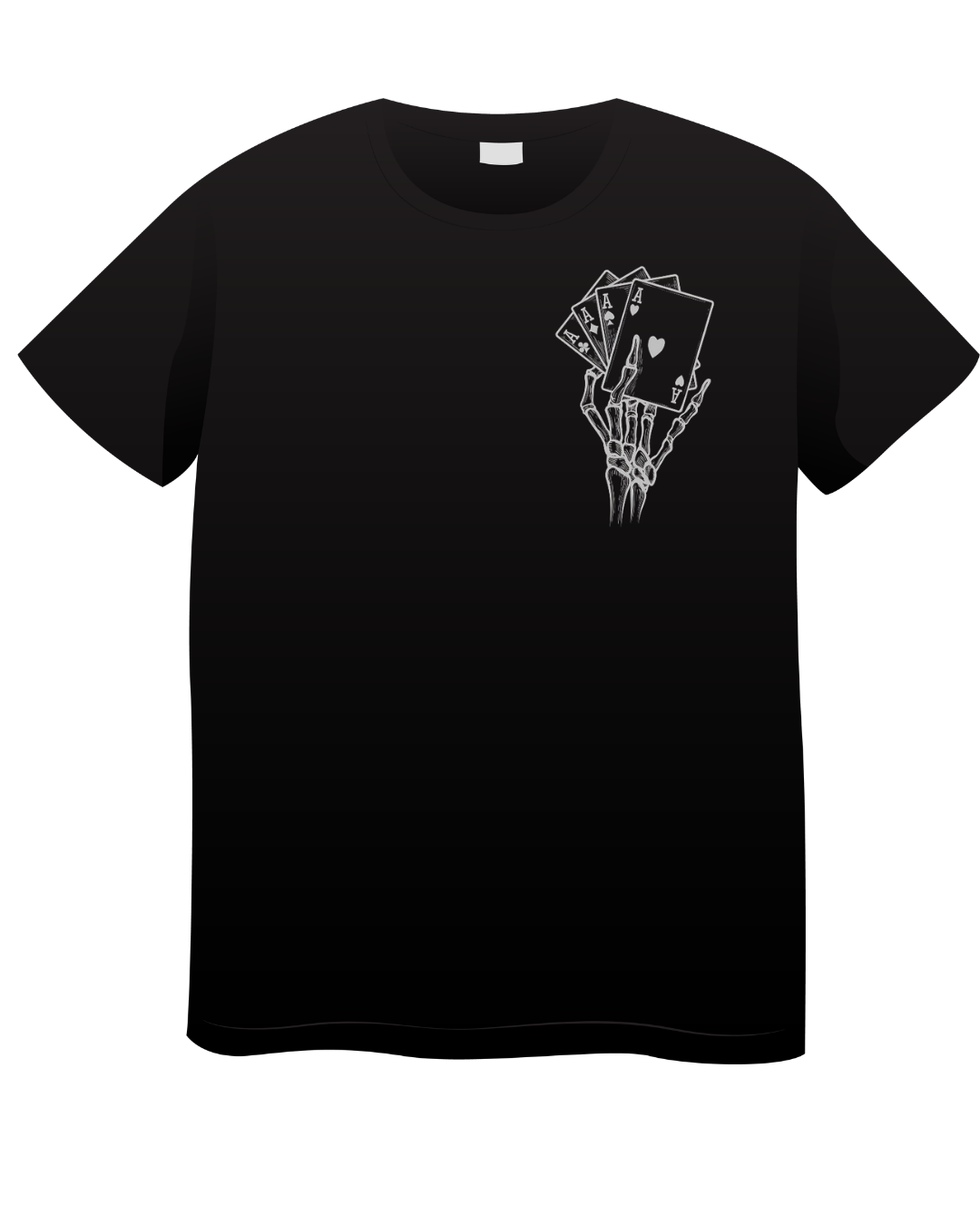 Playera Personalizada | Mini Estampado al Frente + Diseño Grande en la Espalda
