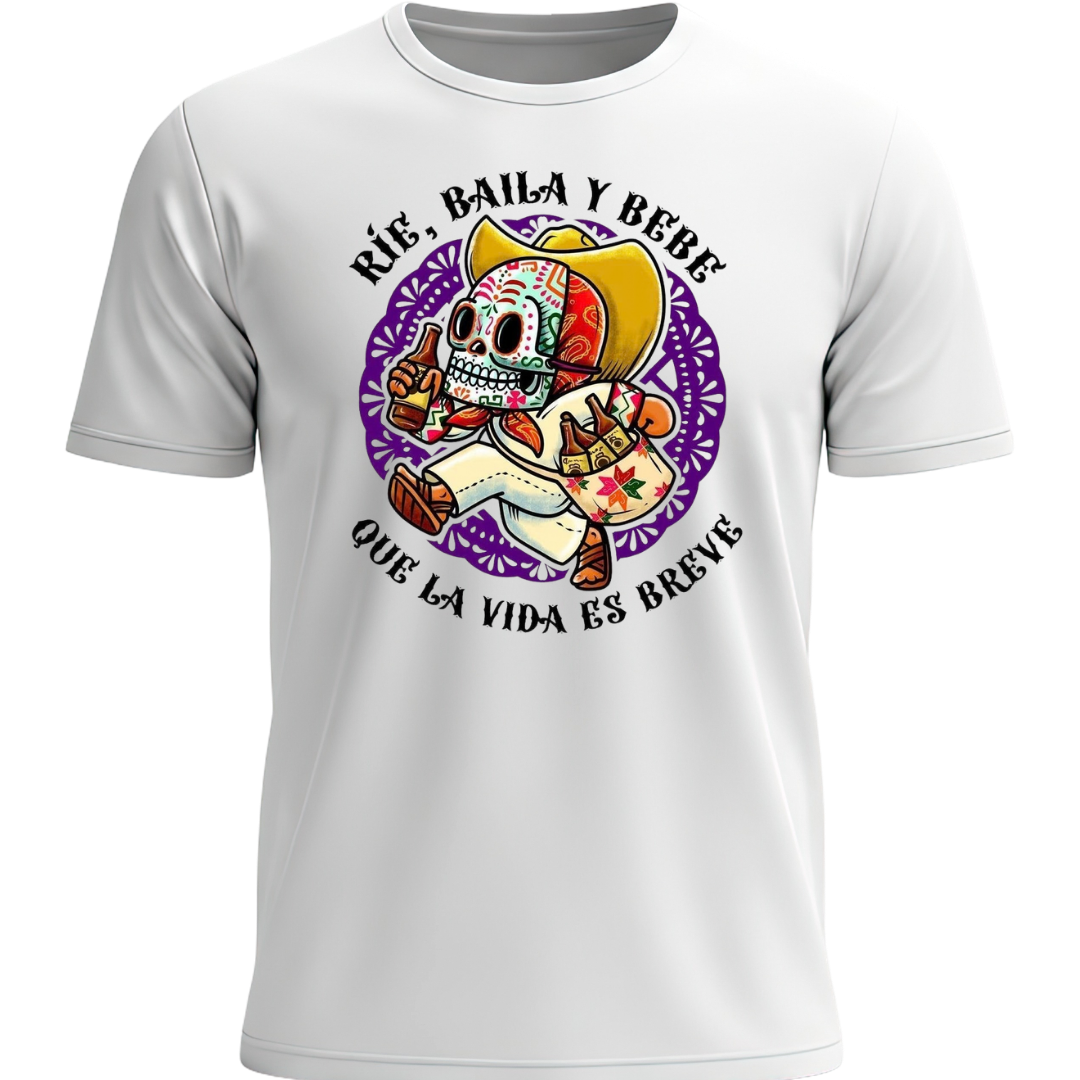 playera personalizada celebración día de muertos